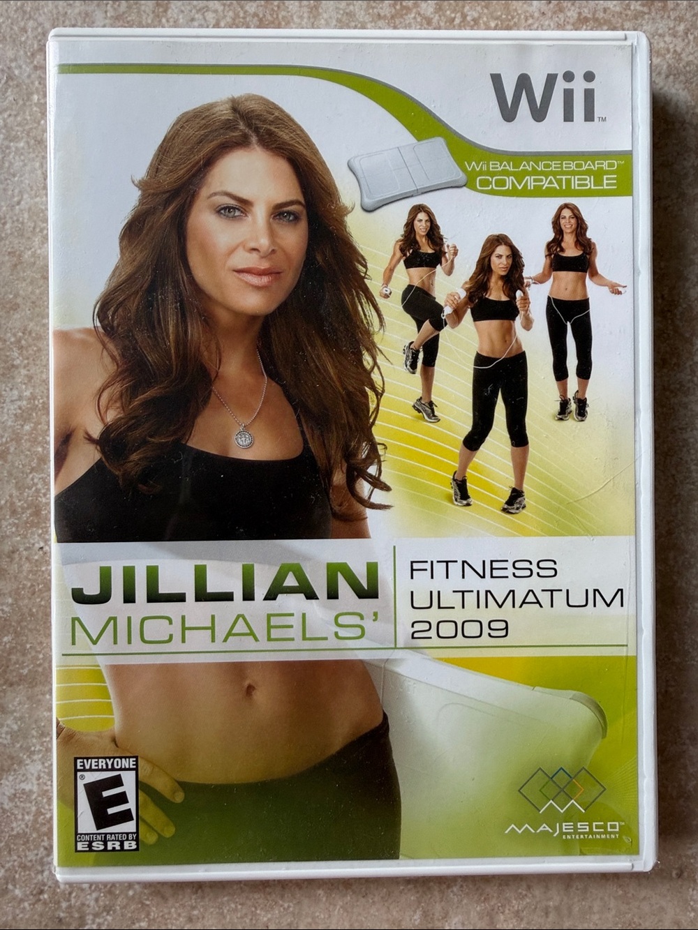 Jillian Michaels' Fitness Ultimatum 2009 for Wii - Green/White